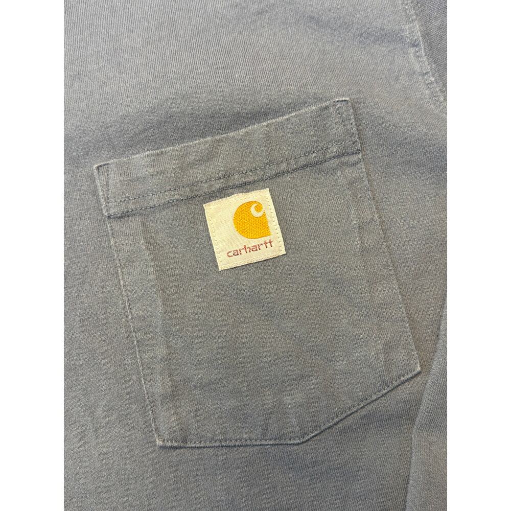 Carhartt 1889 Large Graphic Long Sleeve T-shirt  Fall 2022 Size L Gray - Picture 4 of 8